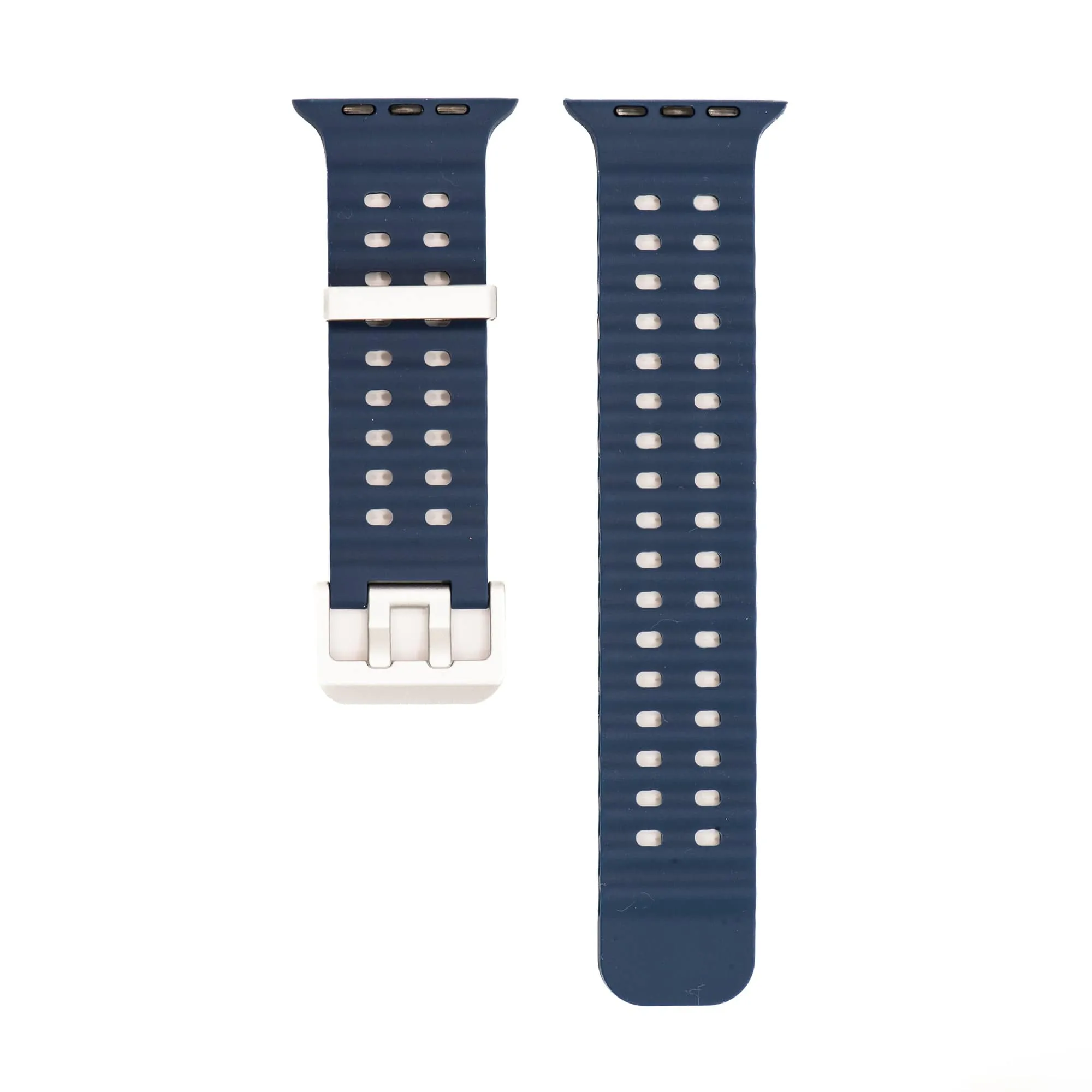 Apple Band ULTRA - Silicone Wave - Navy Blue