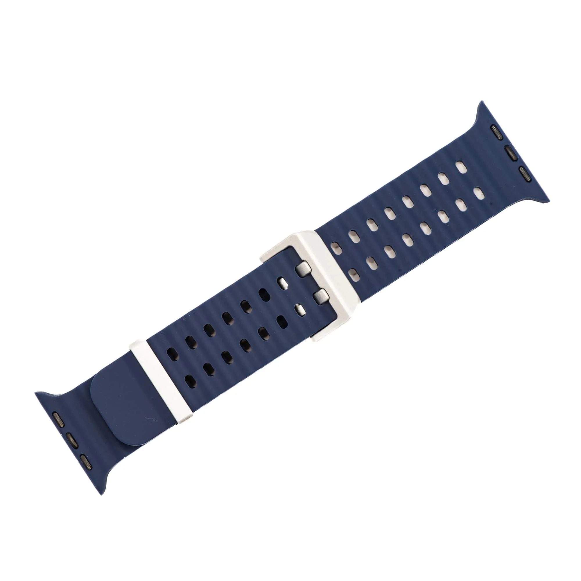Apple Band ULTRA - Silicone Wave - Navy Blue
