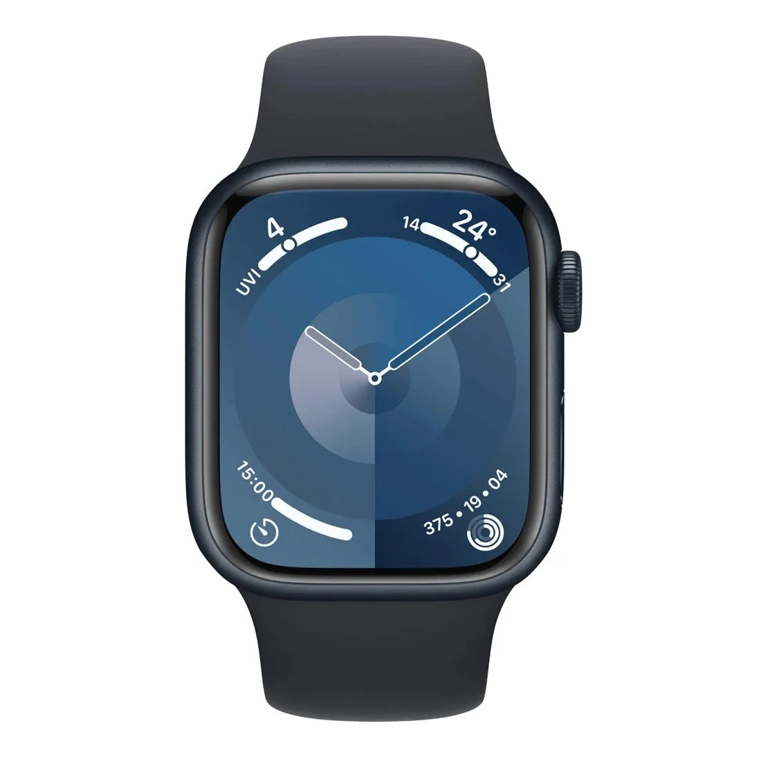 Apple Watch Series 9 45mm (GPS   Cellular) Midnight Aluminium Case with Midnight Sport Band (M/L) (Box Damage)