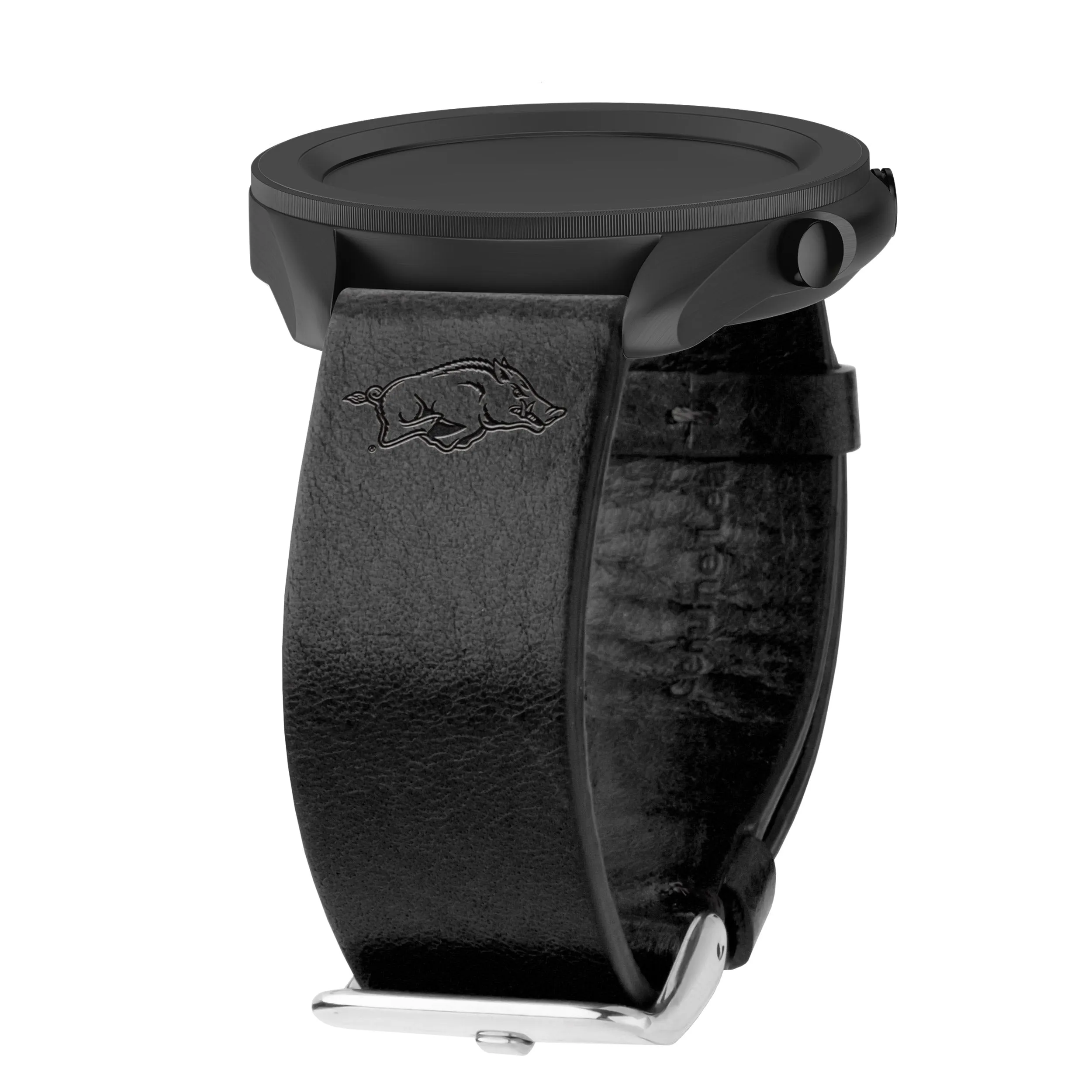 Arkansas Razorbacks Premium Leather Samsung Galaxy Watch Band