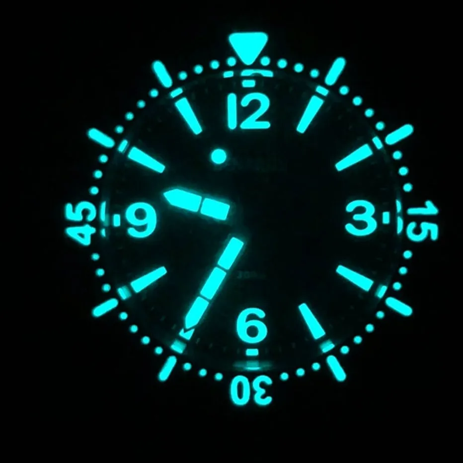Benarus Bonito Dive Watch Bonito blue brushed