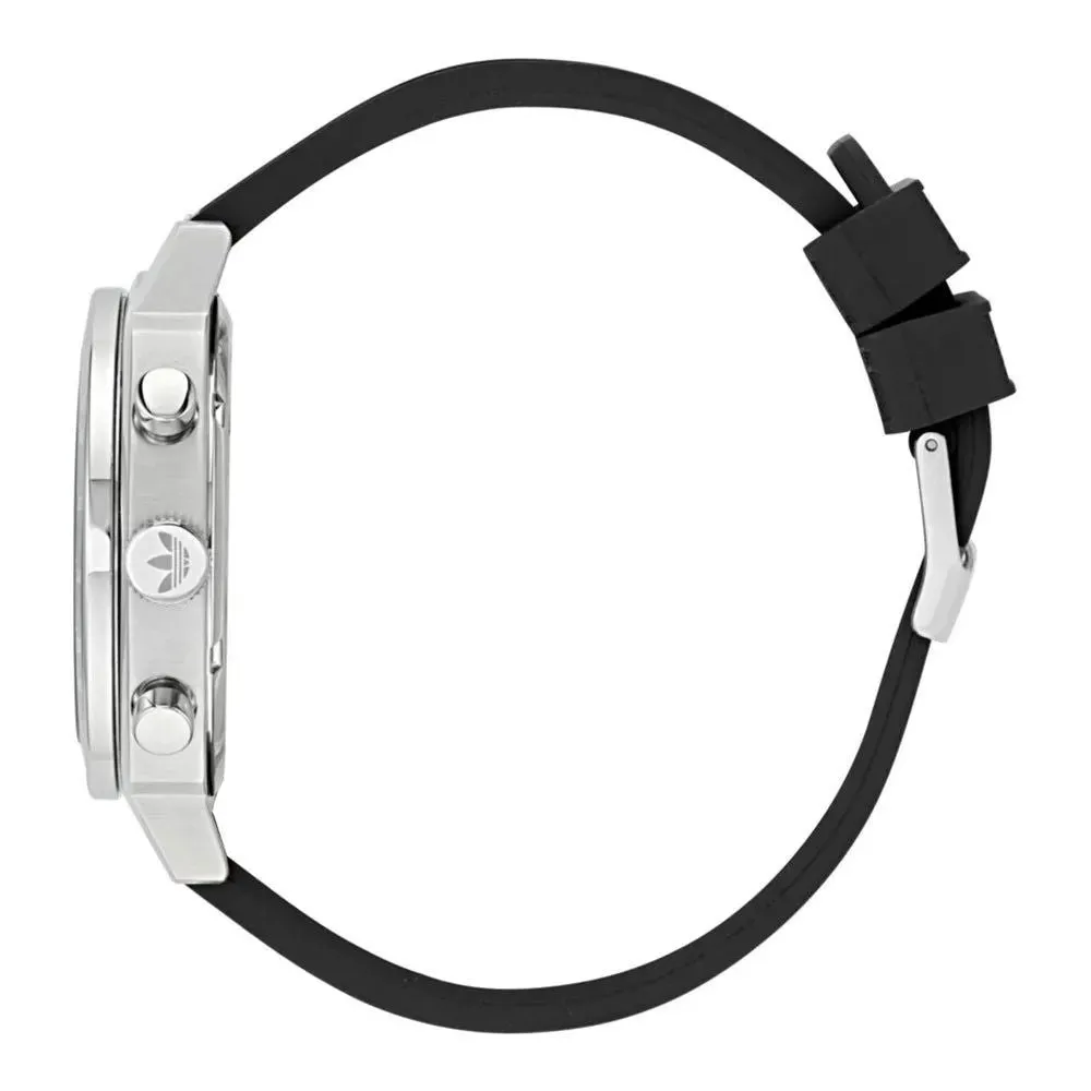Black Silicone Watch