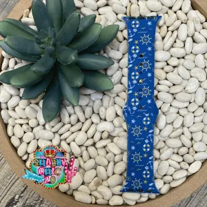 Blue Nautical Signs Watchbands
