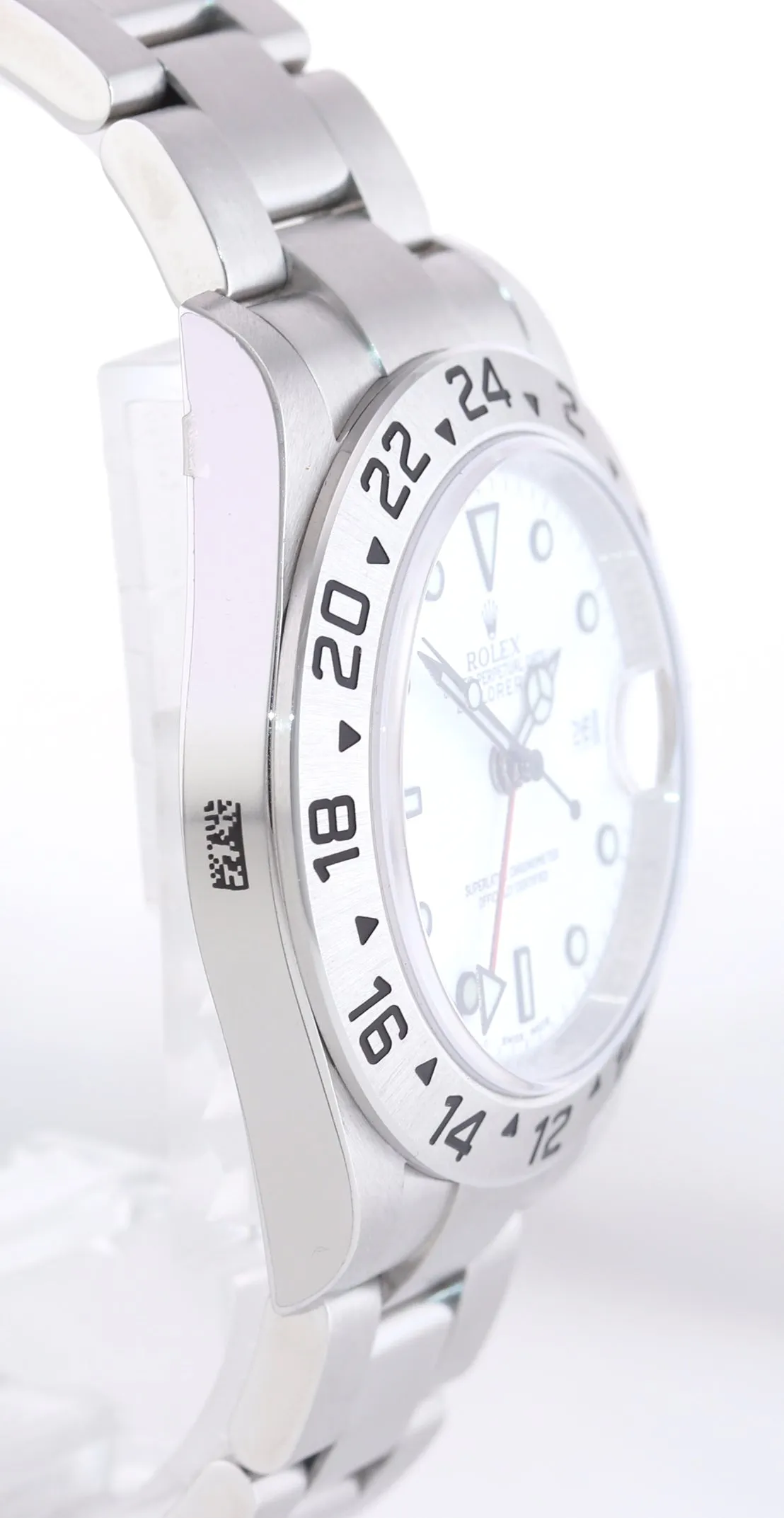 Brand New Stickers 2009 ENGRAVED REHAUT Rolex Explorer II 16570 Polar 3186 Watch