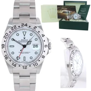 Brand New Stickers 2009 ENGRAVED REHAUT Rolex Explorer II 16570 Polar 3186 Watch