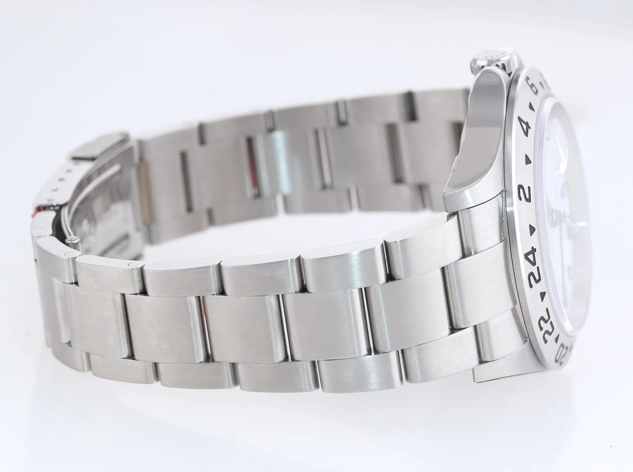 Brand New Stickers 2009 ENGRAVED REHAUT Rolex Explorer II 16570 Polar 3186 Watch