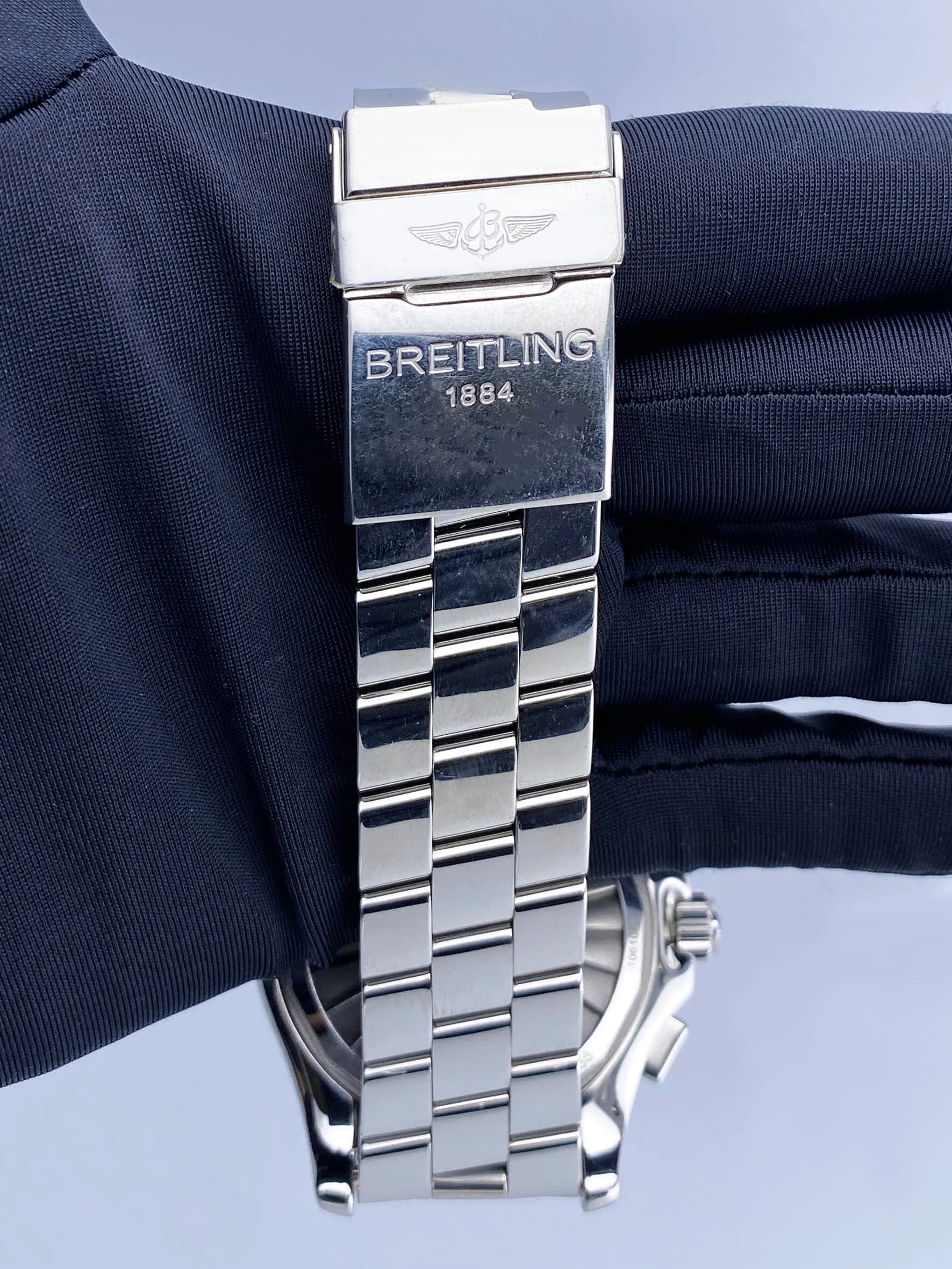 Breitling Airwolf A7836323 Black Dial Steel Mens Watch