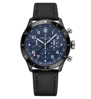 Breitling Super AVI B04 Chronograph GMT 46 Tribute To Vought F4U Corsair with Black Strap