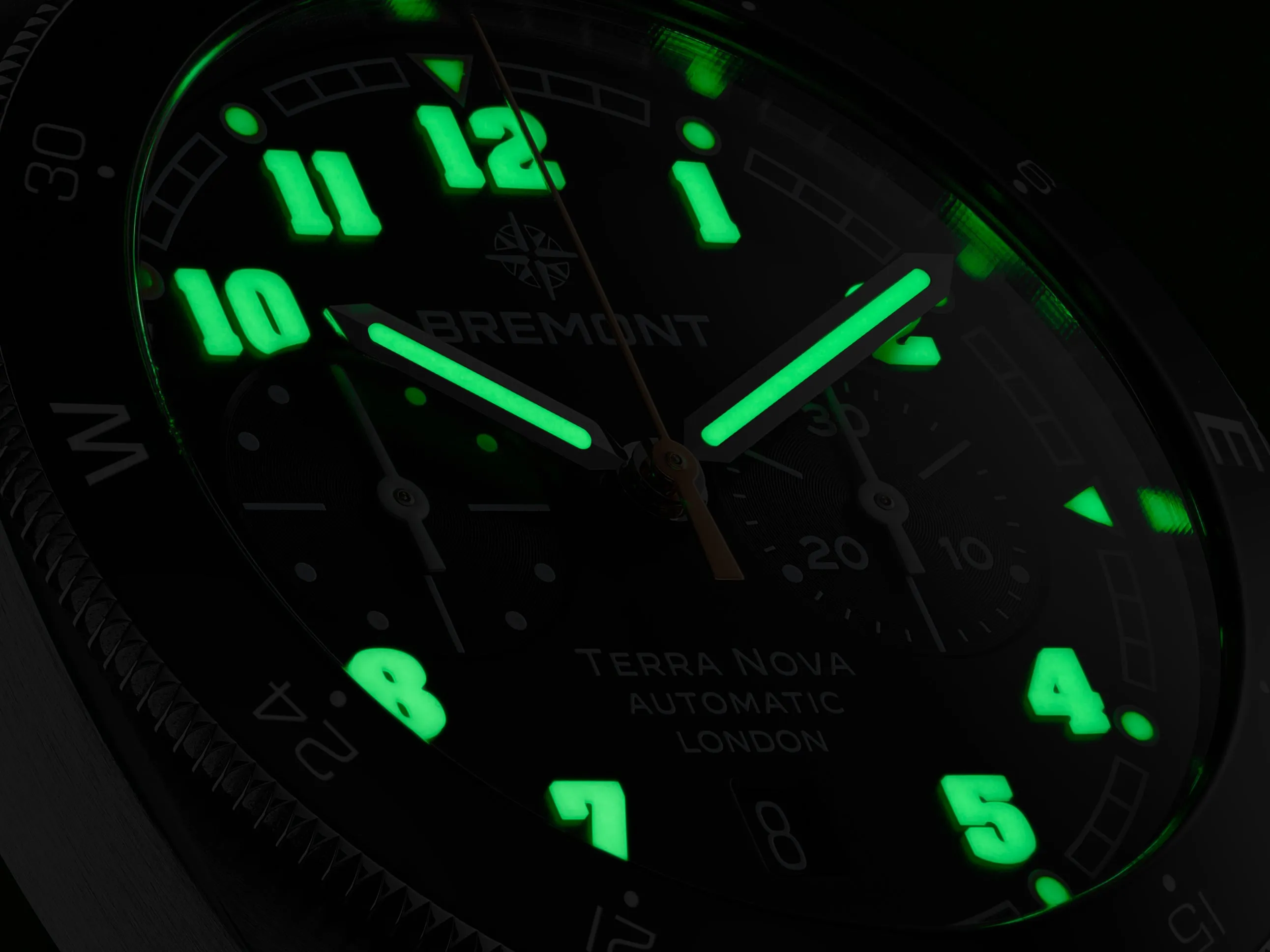 Bremont Terra Nova 42.5mm Chronograph TN42-CHR-SS-BK-N-S