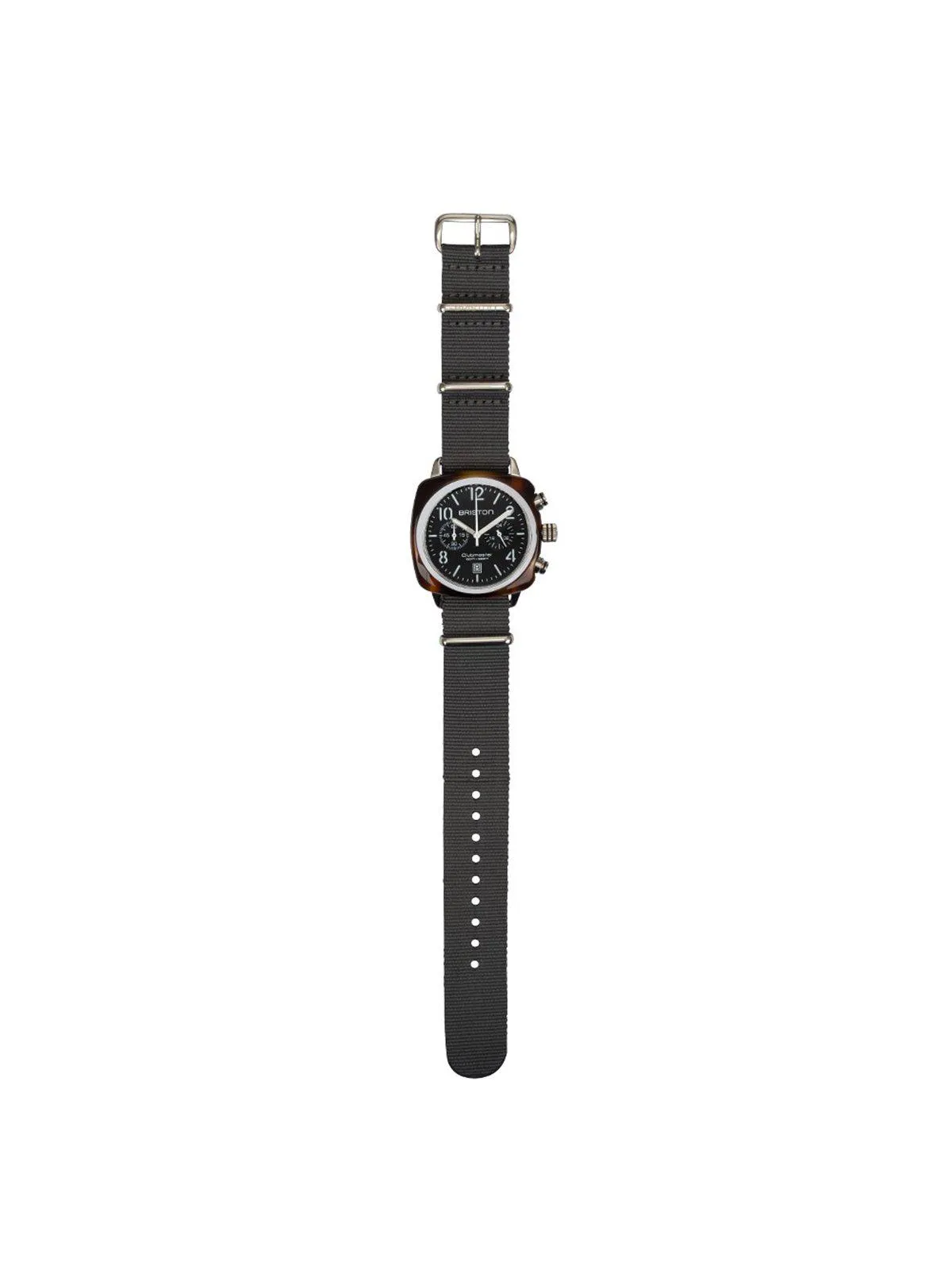 Briston Nato Strap Grey PVD 20mm