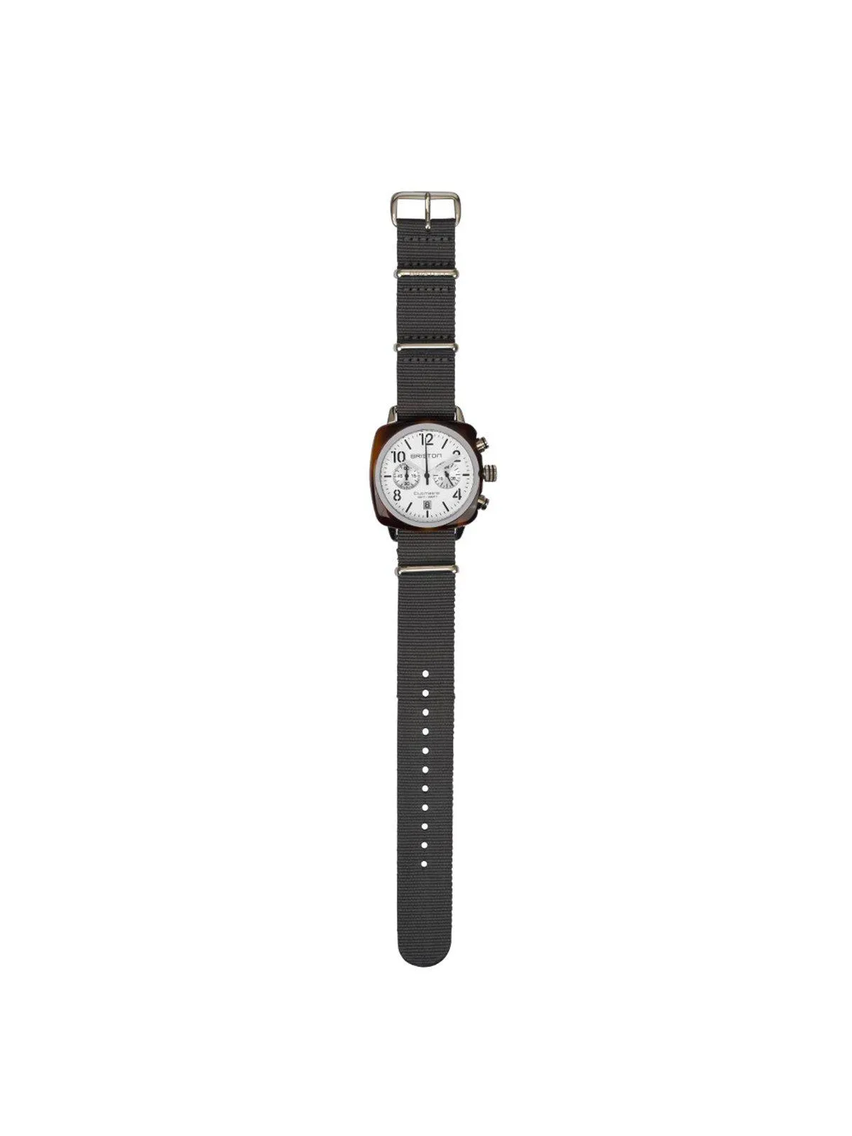 Briston Nato Strap Grey PVD 20mm