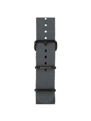 Briston Nato Strap Grey PVD 20mm
