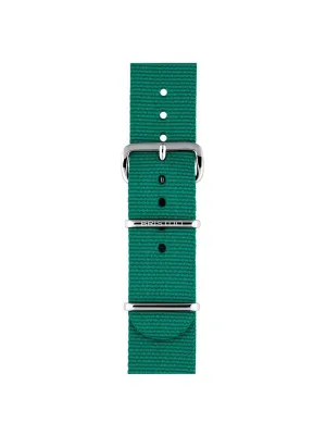 Briston Nato Strap Mint Polished Steel 20mm