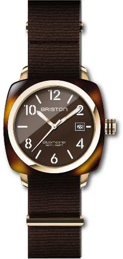 Briston Watch Clubmaster Classic 3 Hands Chocolate