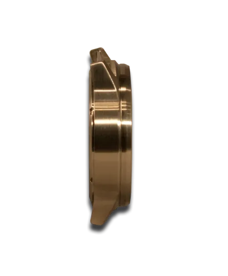 Brown Stressed Rockstar Leather Cuff Watch