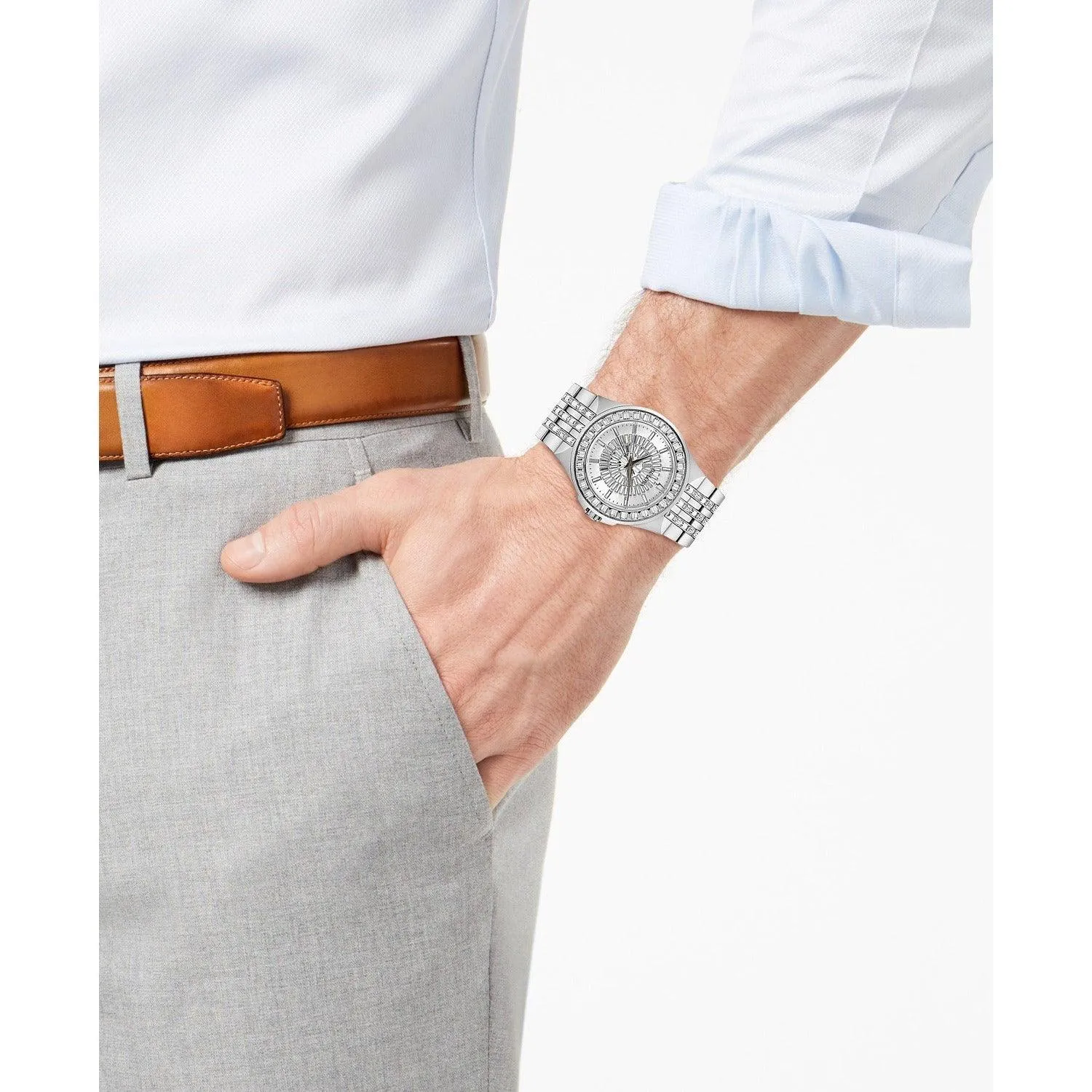 Bulova Crystal Men's Watch 96A236