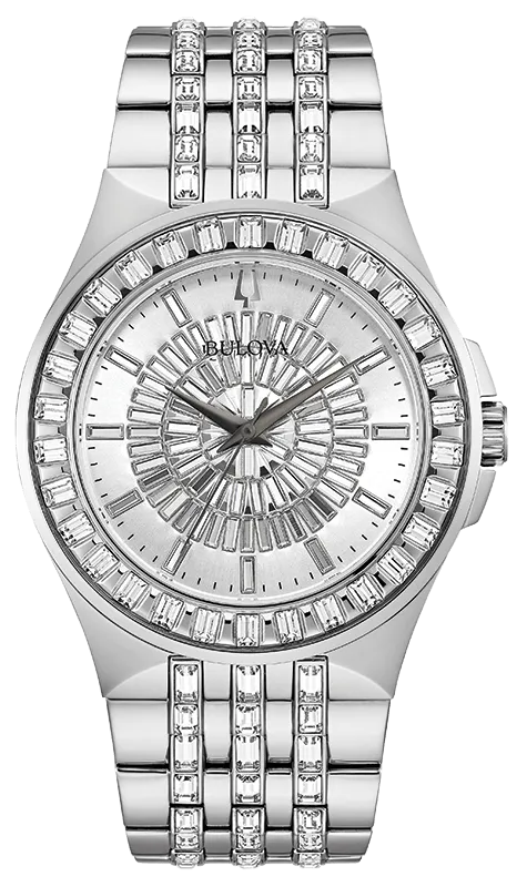 Bulova Crystal Men's Watch 96A236