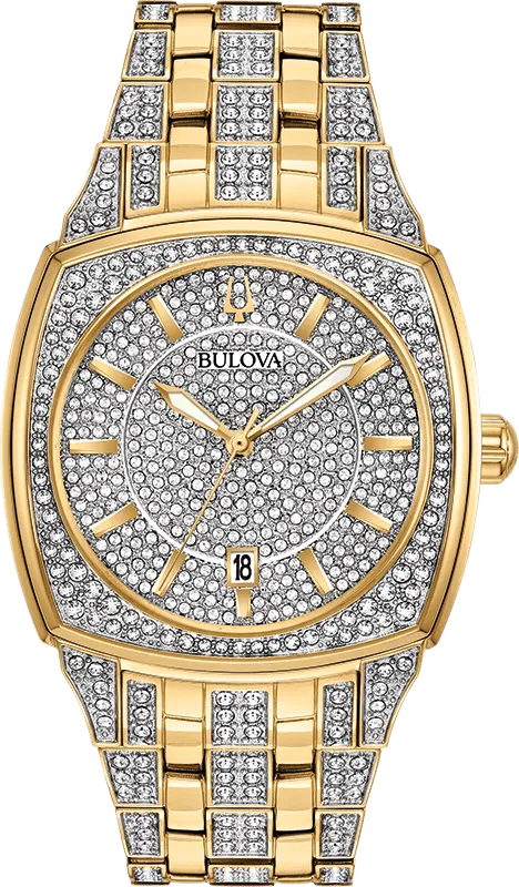 Bulova Crystal Quartz Men's Watch 98B323