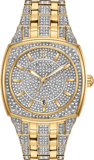 Bulova Crystal Quartz Men's Watch 98B323