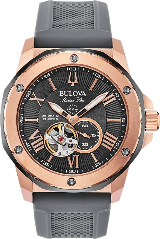 Bulova Marine Star Automatic Men's Watch 98A228