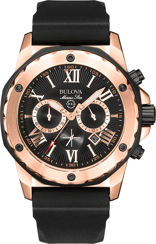 Bulova Marine Star Chronograph Men's Watch 98B104