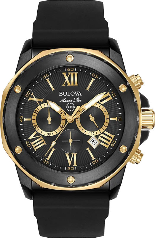 Bulova Marine Star Men's Watch 98B278