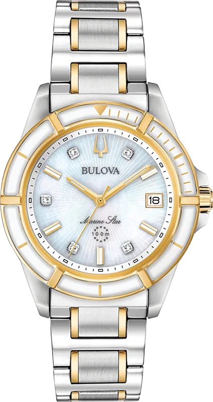 Bulova Marine Star Women's Watch 98P186