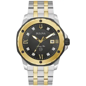 Bulova Performance Marine Star Mens Watch Stainless Steel
