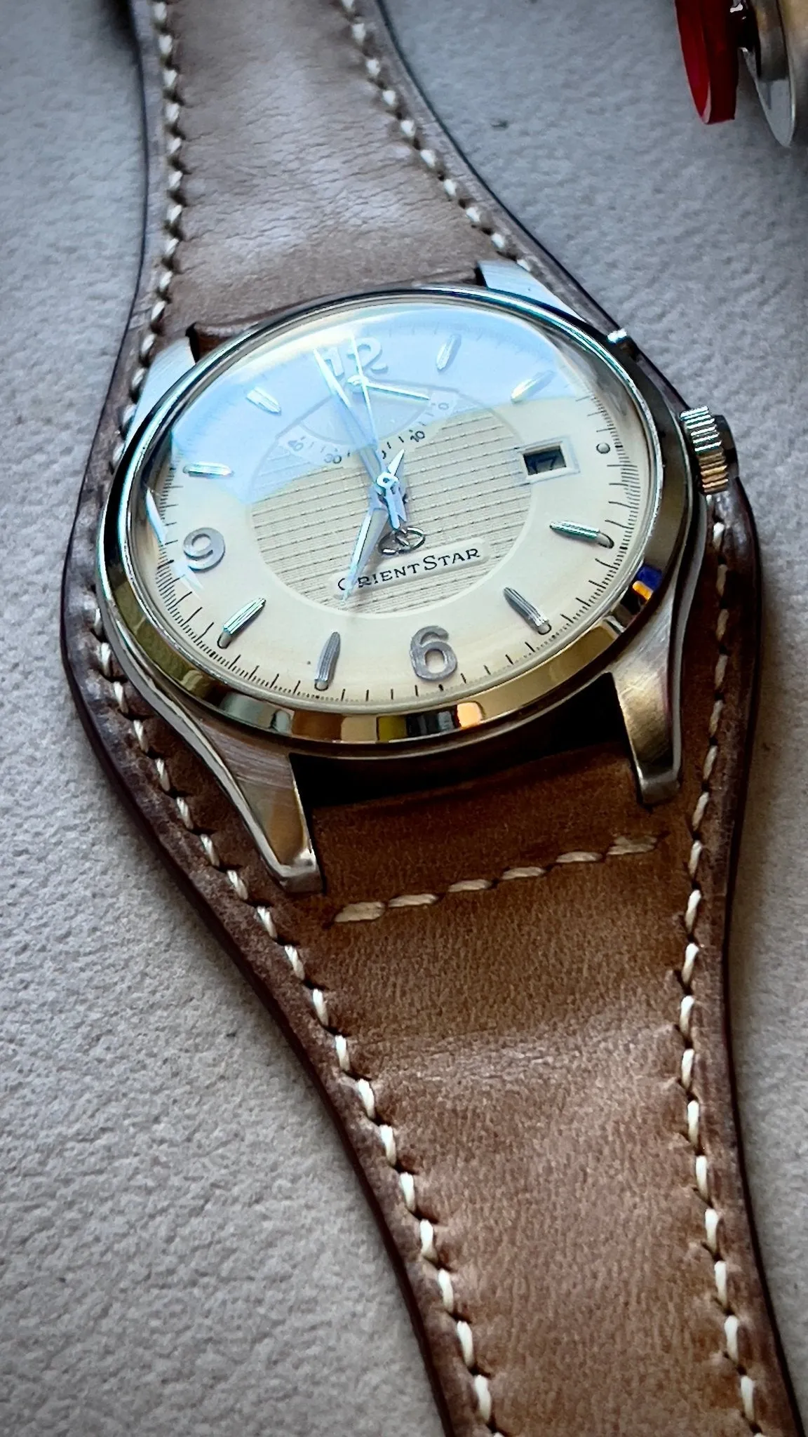Bund Watch Strap, watch straps 20mm 22mm, Gift Ideas for Valentines Day, Watch Band 18mm, Leather Watch Band