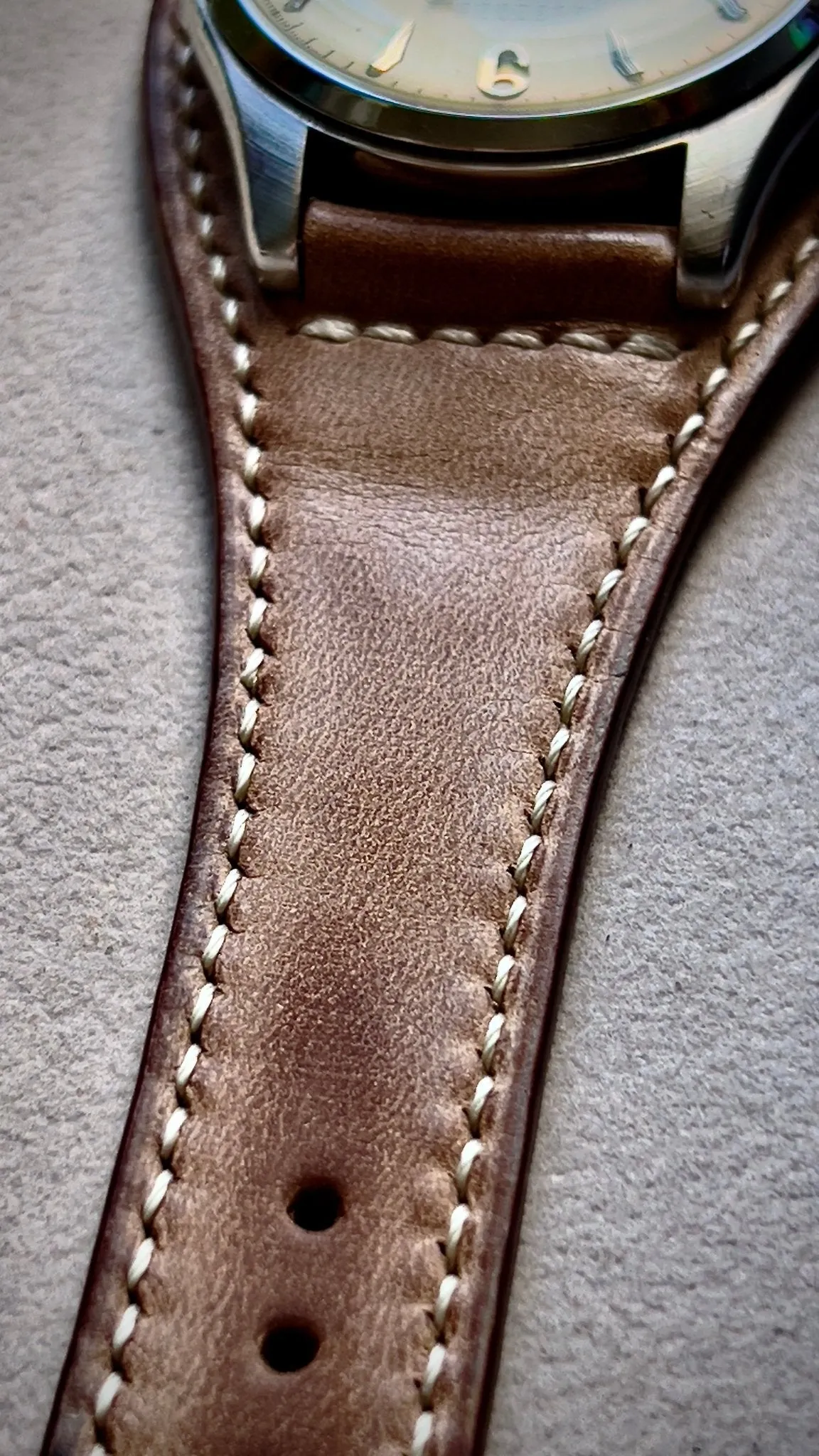 Bund Watch Strap, watch straps 20mm 22mm, Gift Ideas for Valentines Day, Watch Band 18mm, Leather Watch Band
