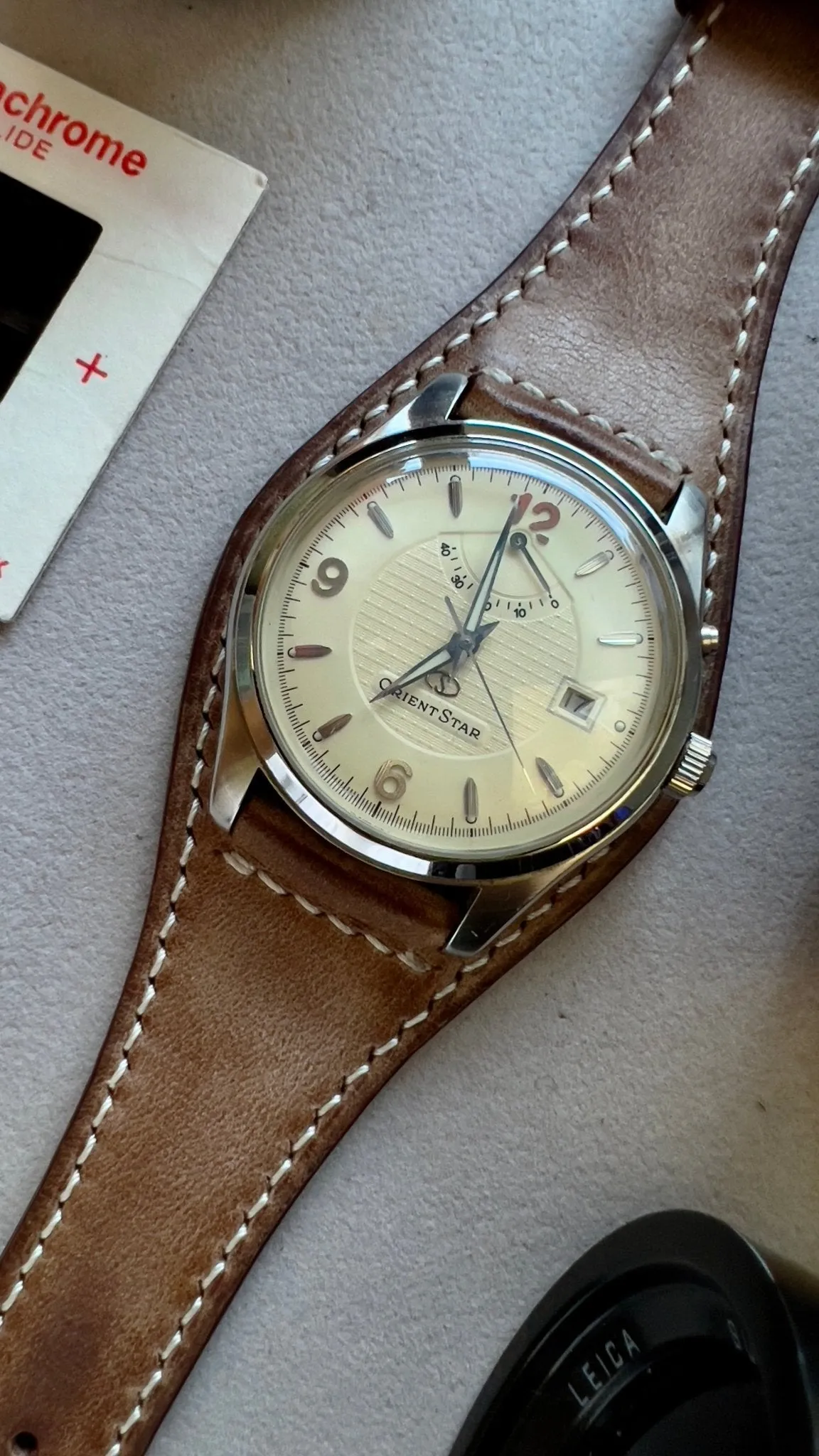 Bund Watch Strap, watch straps 20mm 22mm, Gift Ideas for Valentines Day, Watch Band 18mm, Leather Watch Band