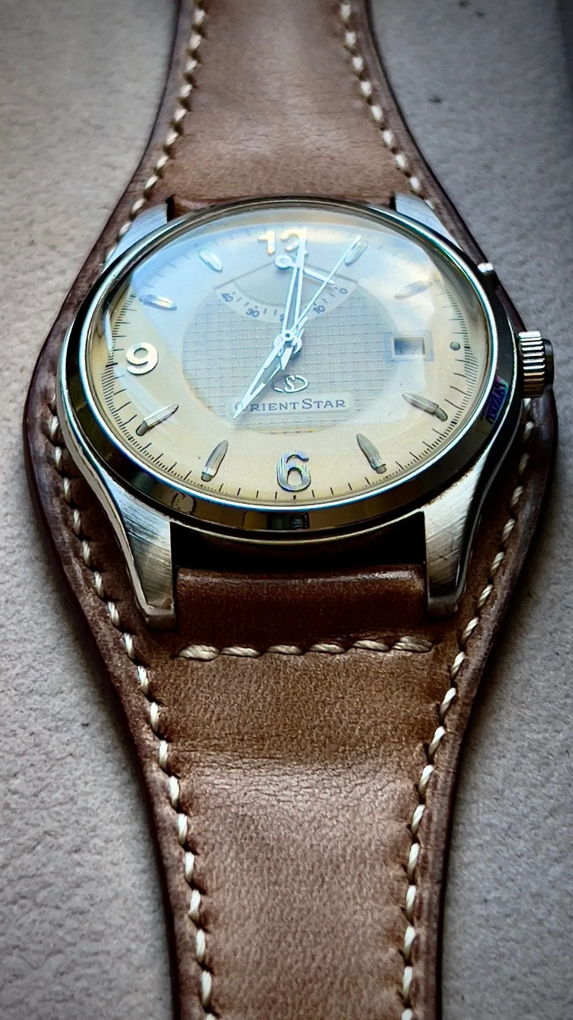 Bund Watch Strap, watch straps 20mm 22mm, Gift Ideas for Valentines Day, Watch Band 18mm, Leather Watch Band