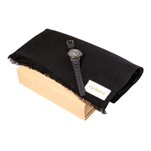 Cacharel CPGN333A-Set Cacharel Black (watch & scarve)