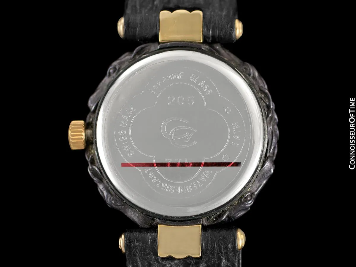 Carrera y Carrera Ladies Equestrian 18K Gold & Sculptured Titanium Horse Watch