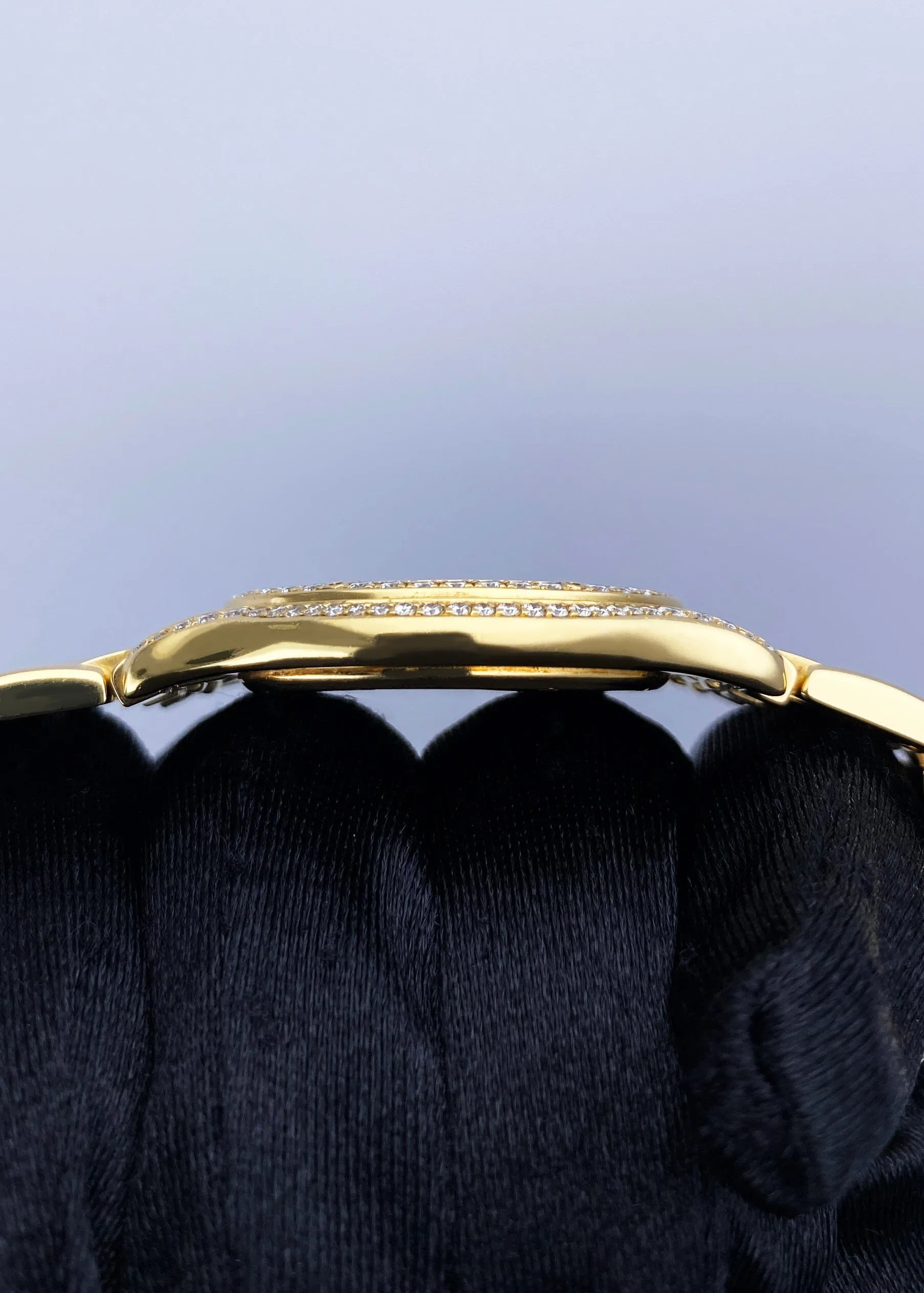 Cartier Cougar WF8006B9 Diamond 18K Yellow Gold Watch