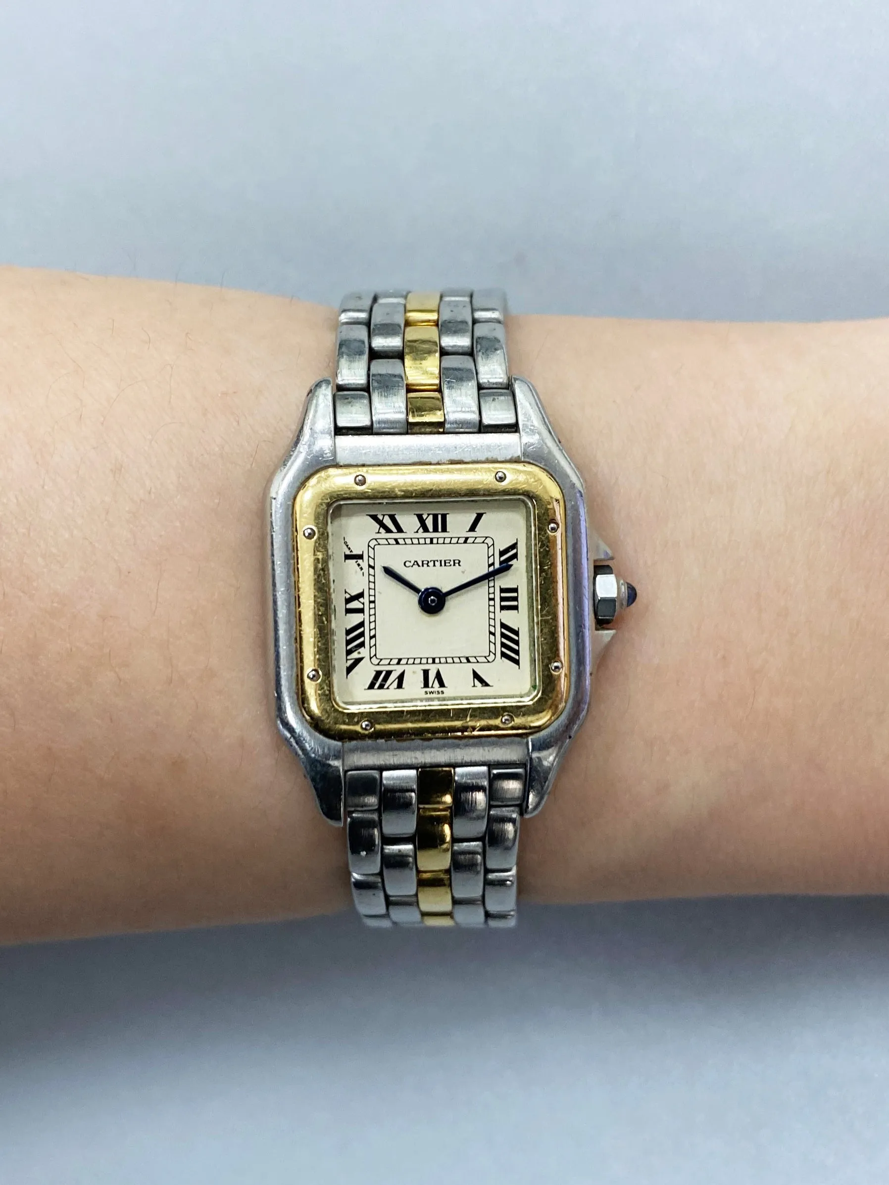 Cartier Panthere 1057917 One Row Ladies Watch