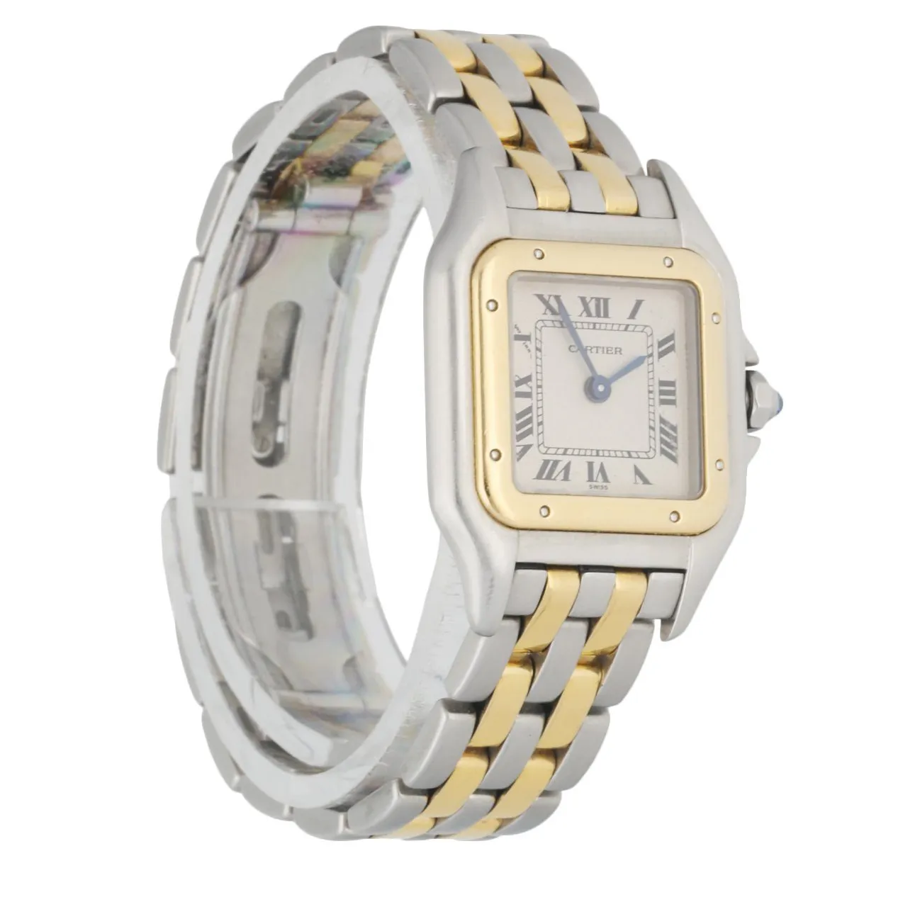 Cartier Panthere 1120 Two Tone Ladies Watch Box Papers