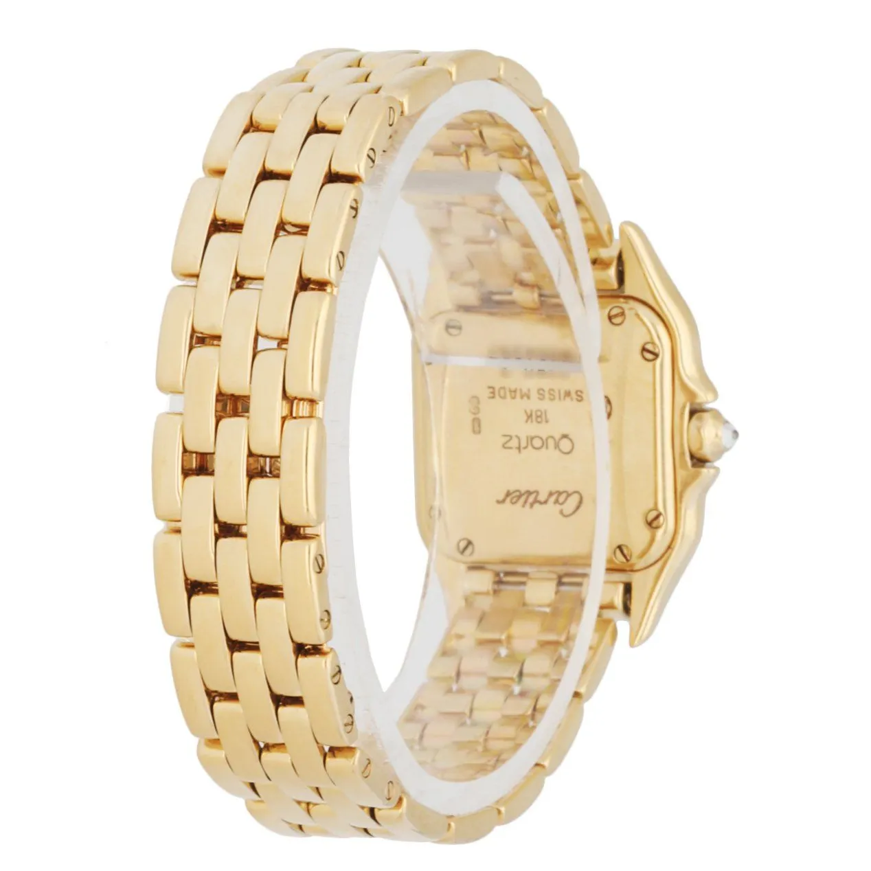 Cartier Panthere 1280 18K yellow Gold Diamonds Ladies Watch