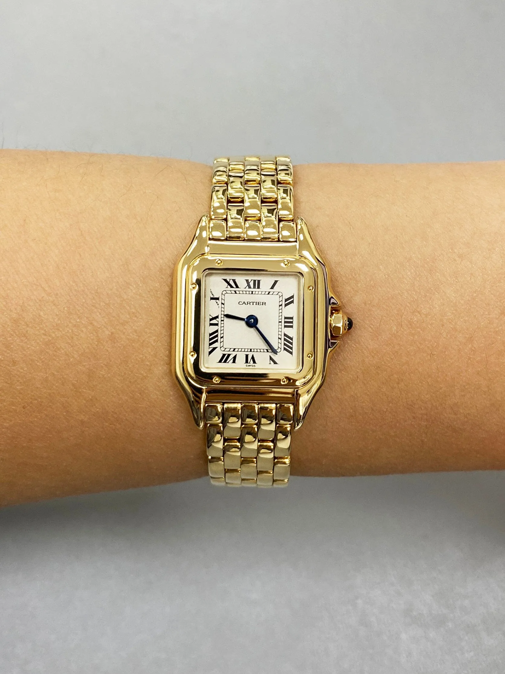 Cartier Panthere 1280/2 18K Yellow Gold Ladies Watch