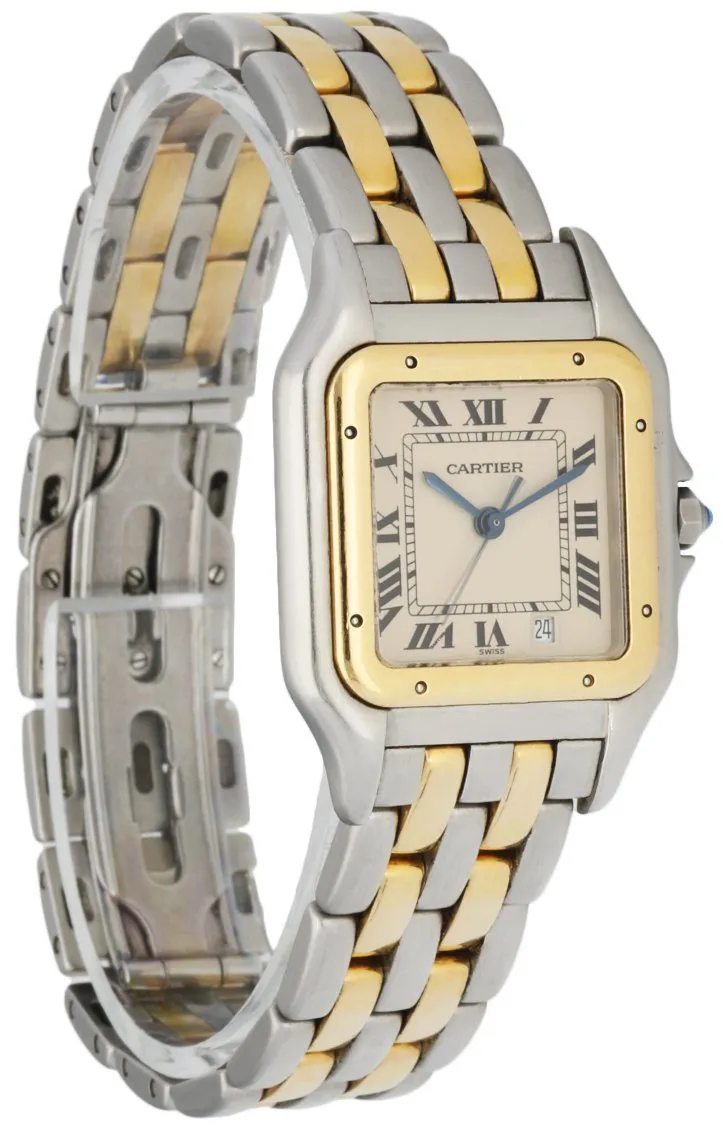 Cartier Panthere 183949 Two Row Midsize Ladies Watch