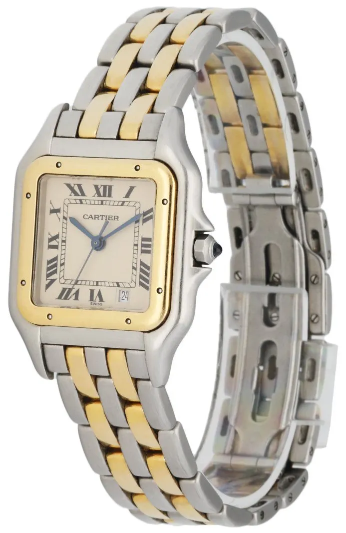 Cartier Panthere 183949 Two Row Midsize Ladies Watch