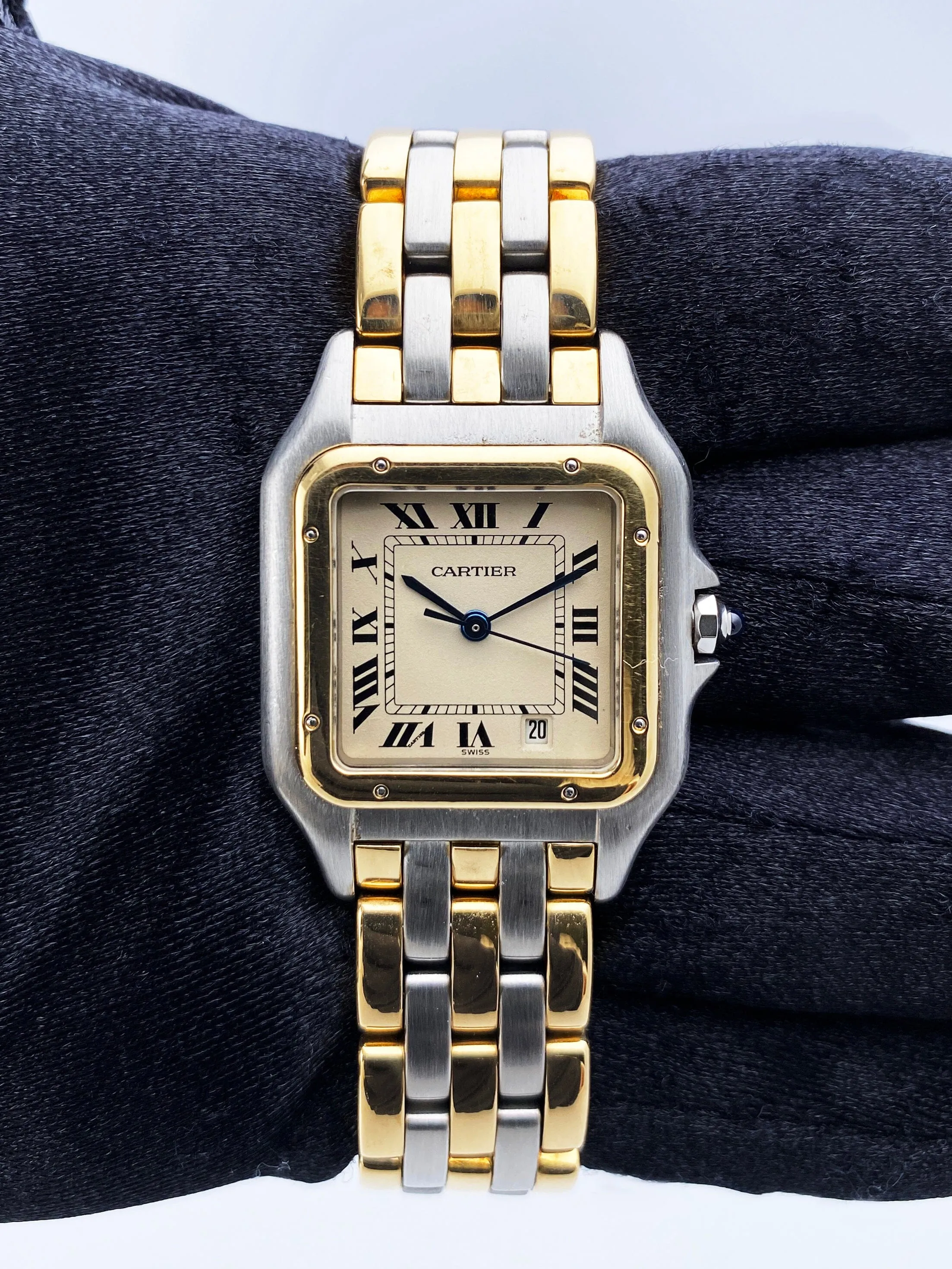 Cartier Panthere 187949 Midsize Three Row Ladies Watch
