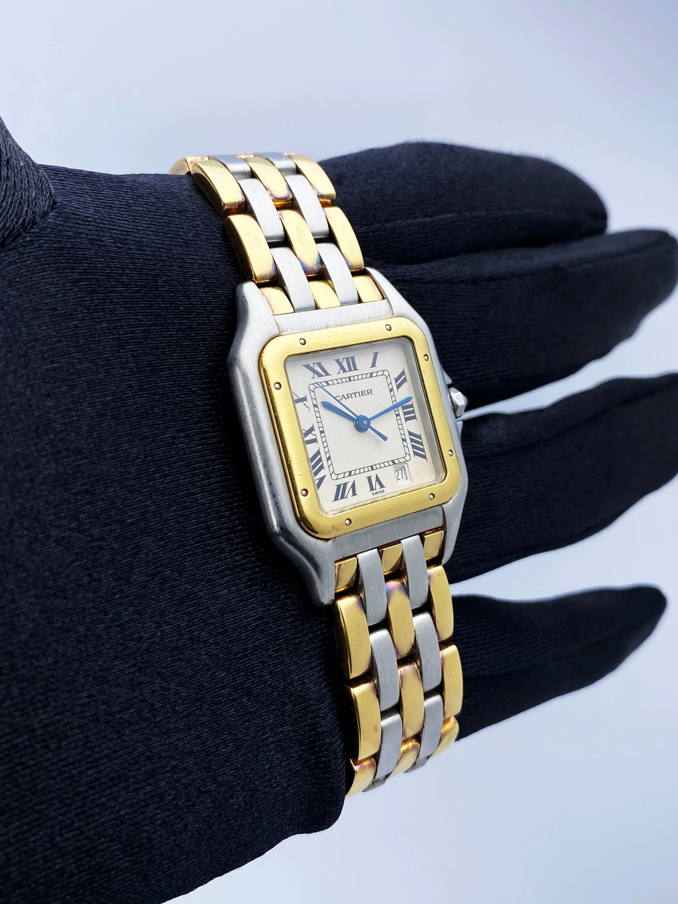 Cartier Panthere 187949 Three Row Midsize Ladies Watch