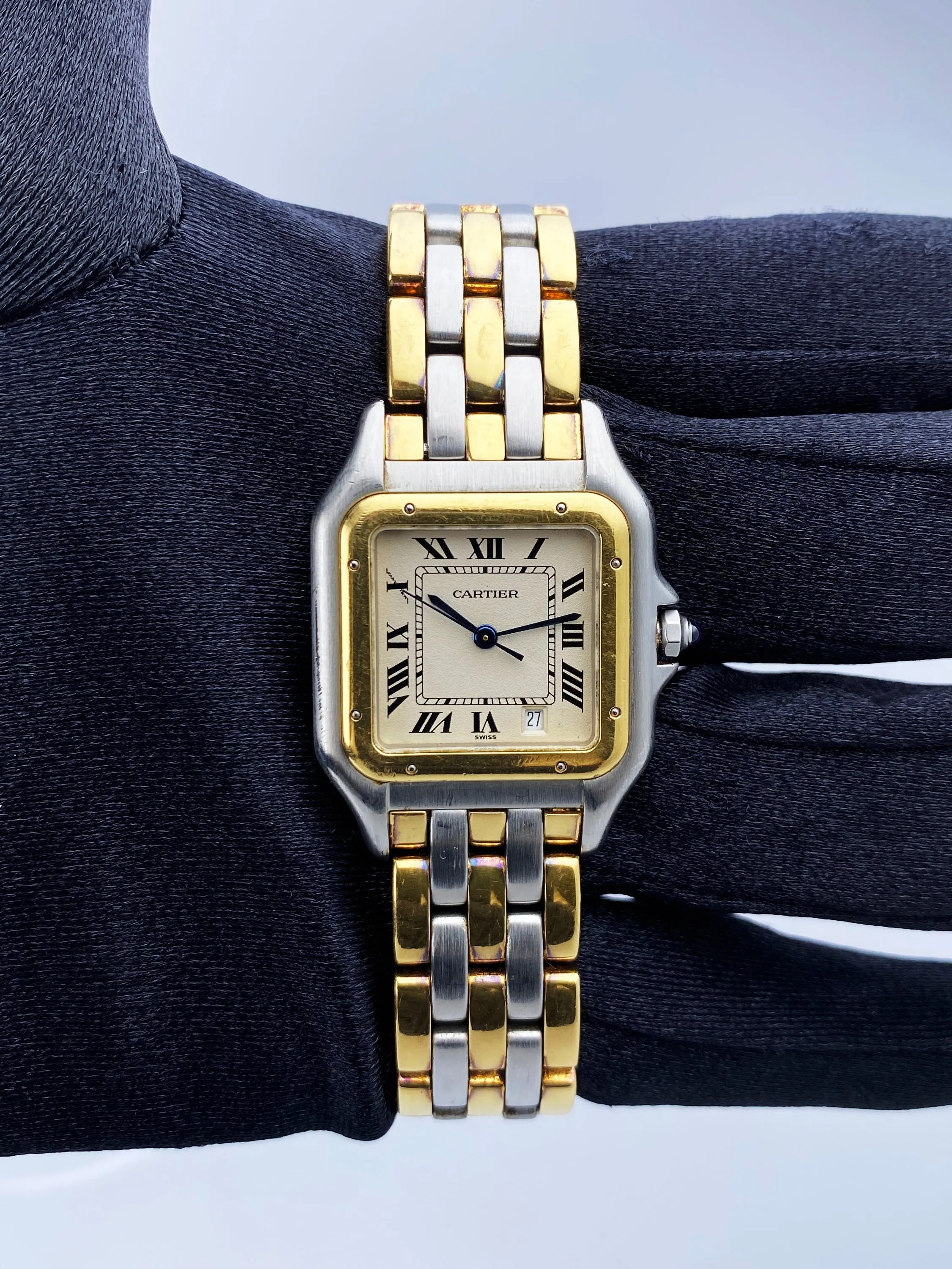 Cartier Panthere 187949 Three Row Midsize Ladies Watch