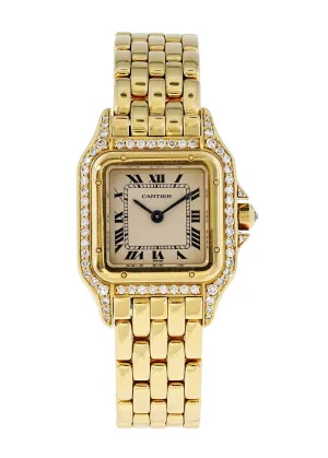 Cartier Panthere 18K Diamonds Ladies Watch