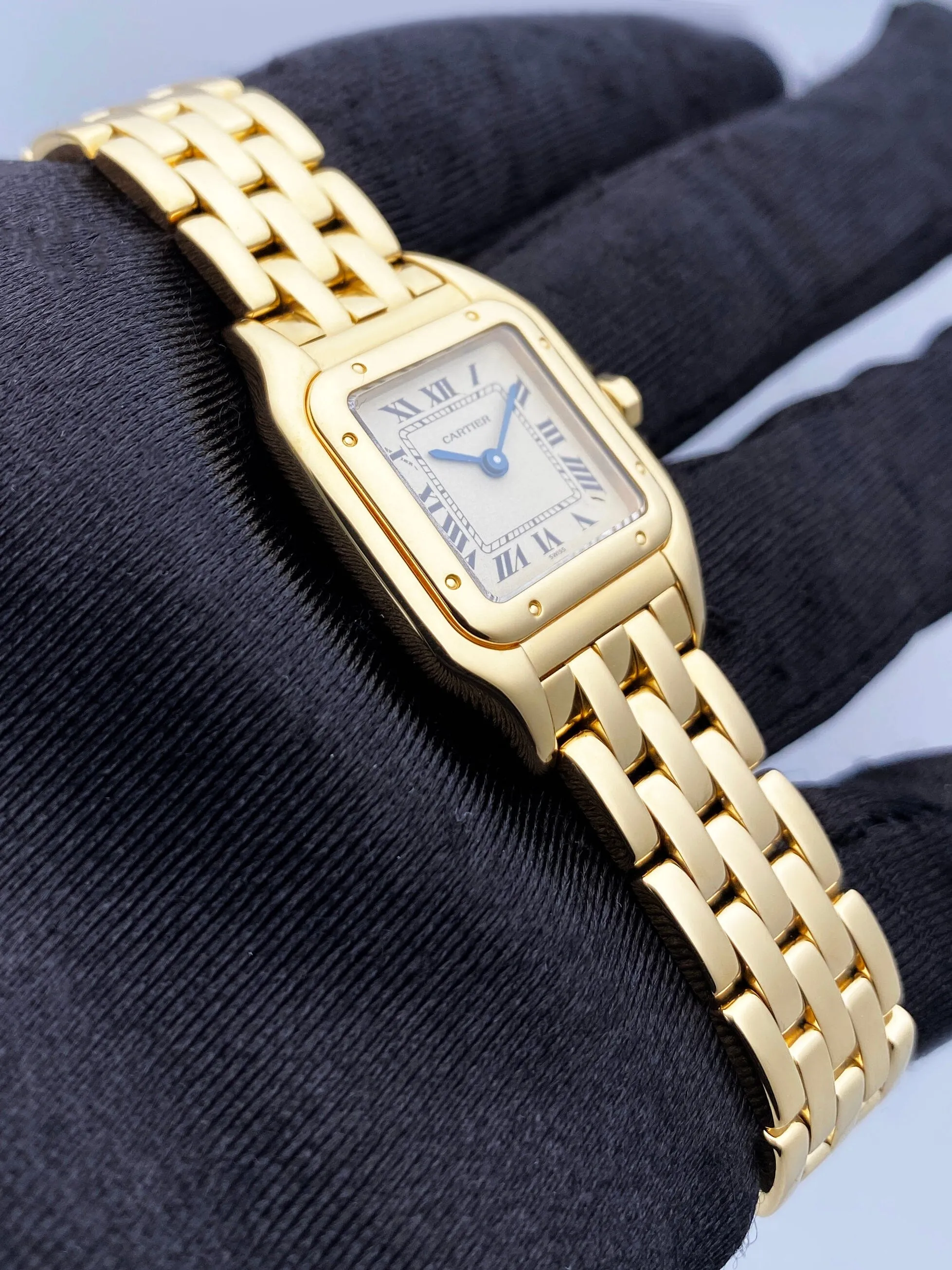 Cartier Panthere 8057917 18K Yellow Gold Ladies Watch Box Papers