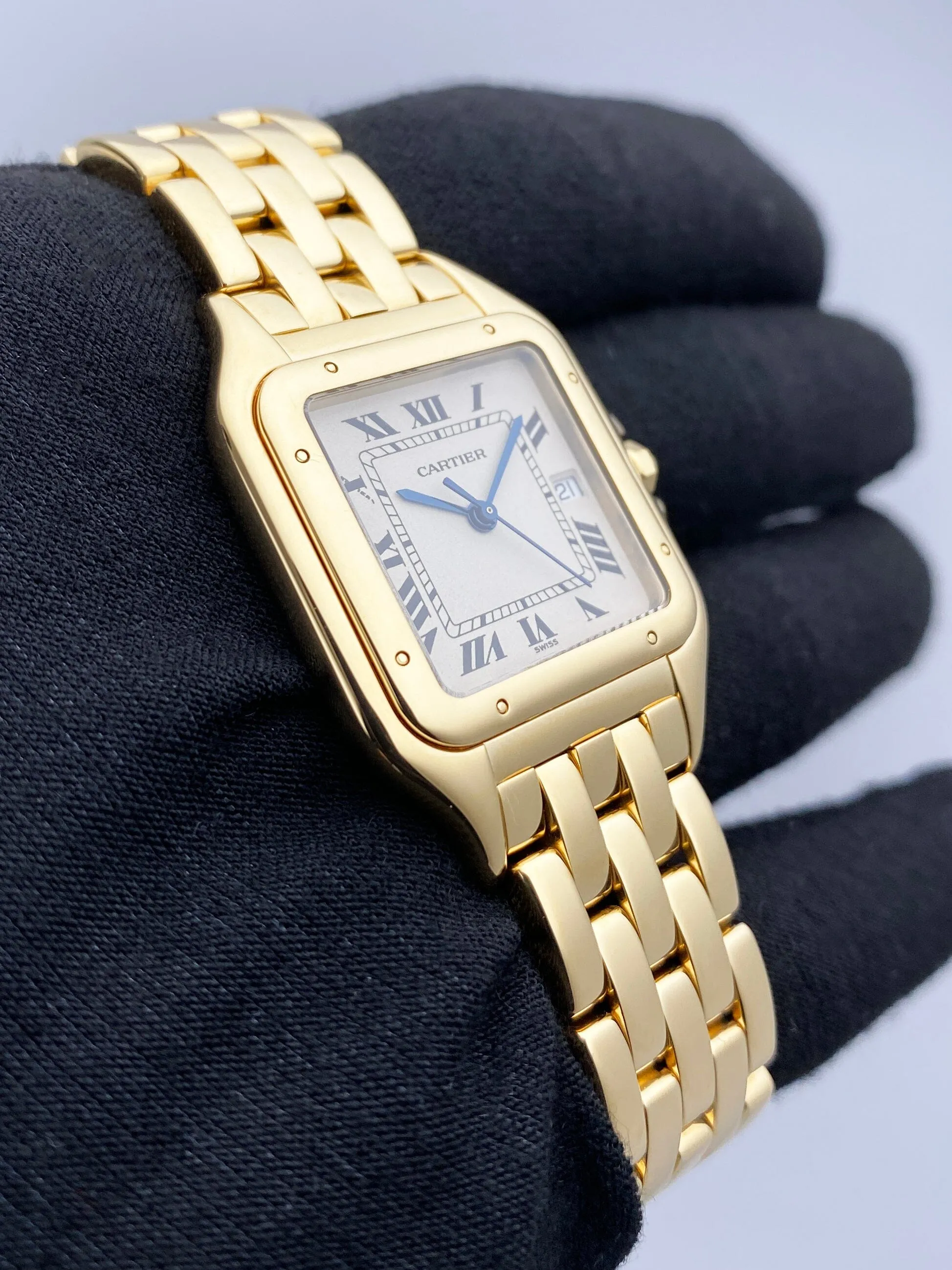 Cartier Panthere Large W25014B9 18K Yellow Gold Mens Watch