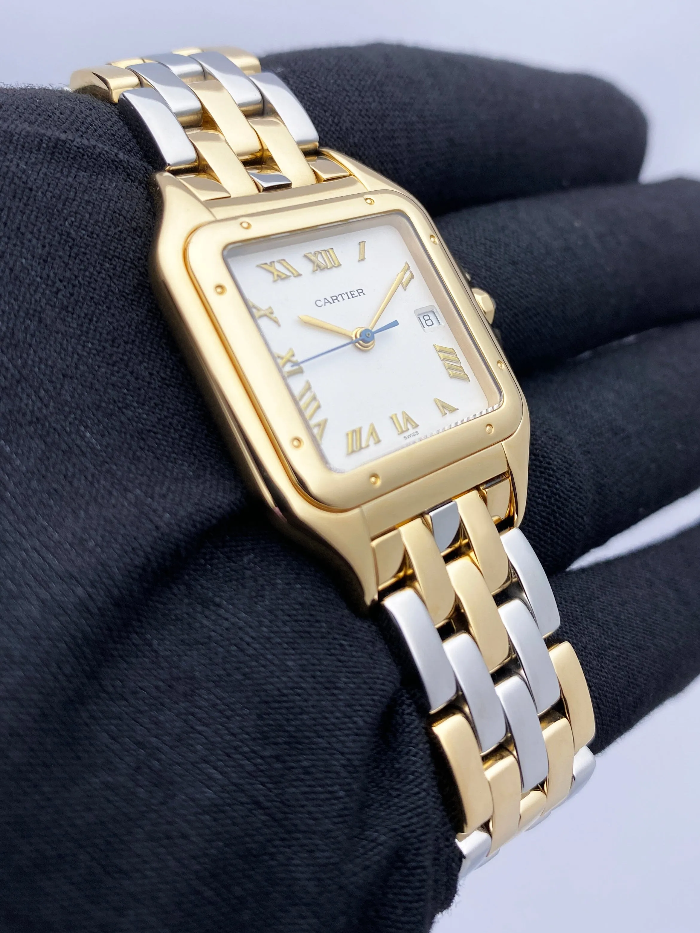 Cartier Panthere Large W25039L6 Two Tone Mens Watch