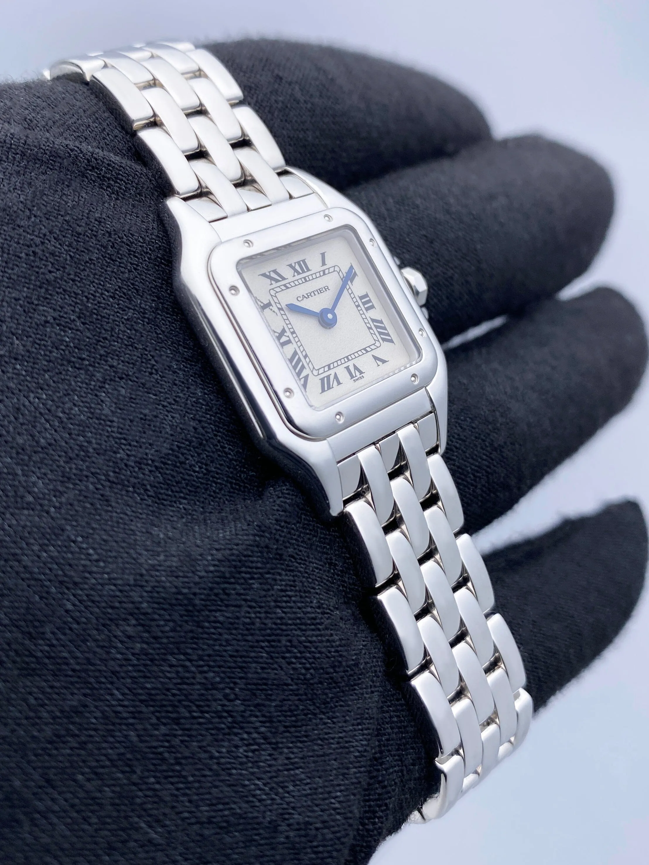 Cartier Panthere W25016F3 White Gold Ladies Watch