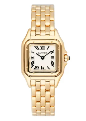 Cartier Panthere W25022B9 18K Yellow Gold Ladies Watch